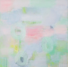 Hole in the Ice, akryl 2013, 150x150 cm, photo Marvin Pope